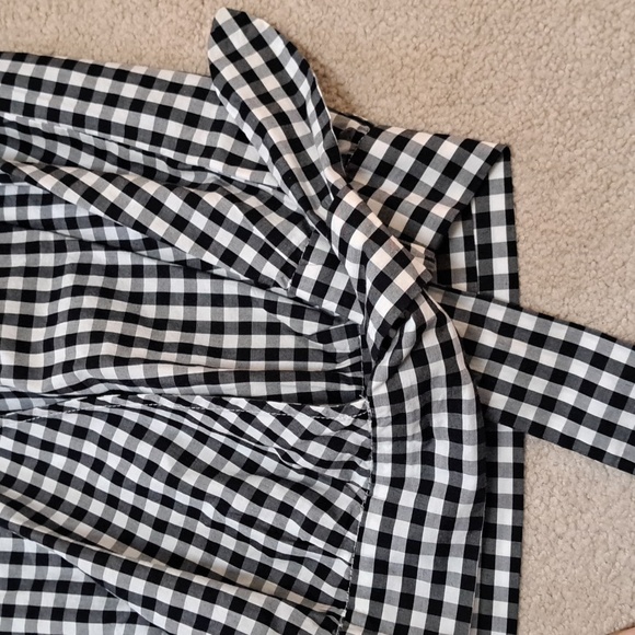 Madewell gingham wrap shirt S - Picture 3 of 4